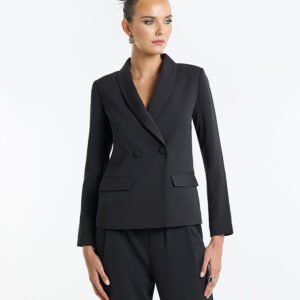 Double Breasted Shawl Collar Blazer
