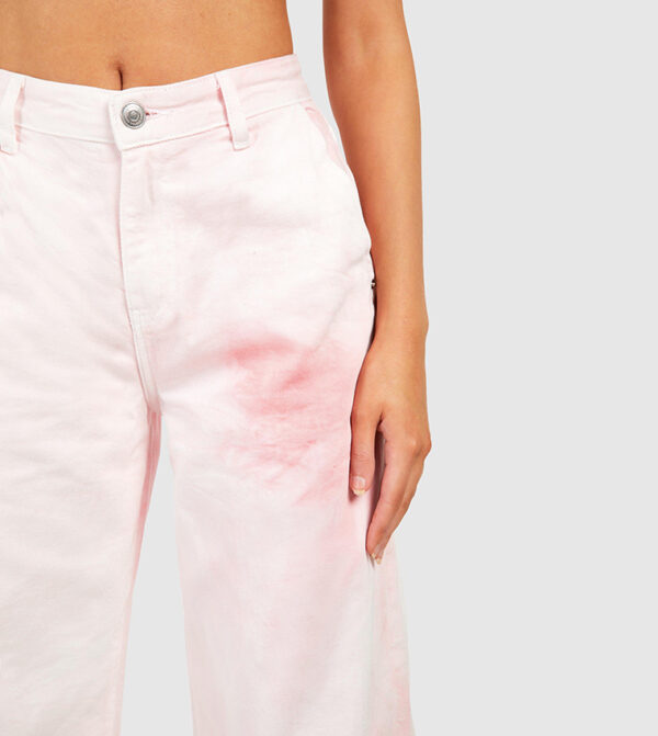 Pink Tie Dye Jeans - Image 2