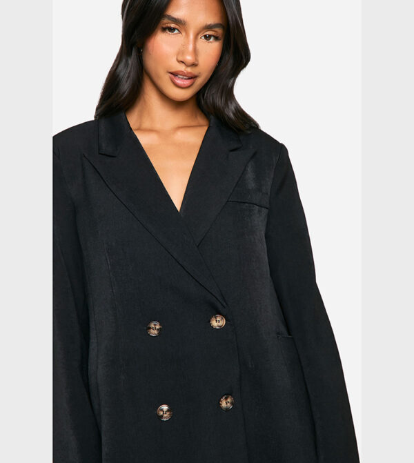 Petite Double Breasted Blazer - Image 2